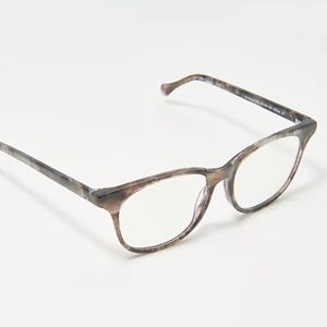 Felix Gray LoveLace Blue Light Blocking Readers C55 Black Geo Magnifying